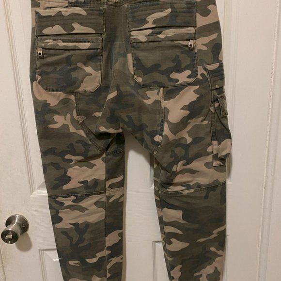 Balmain joggers pants slouch fit camo RARE